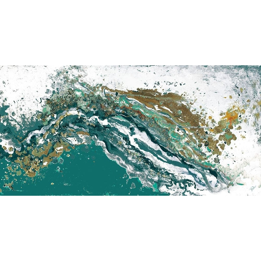 Turquoise Turbulence Poster Print - Patricia Pinto-VARPDX11986H Image 1