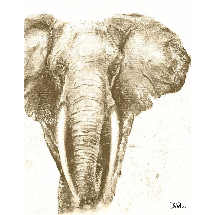 Muted Elephant Poster Print by Patricia Pinto-VARPDX12043A Image 1