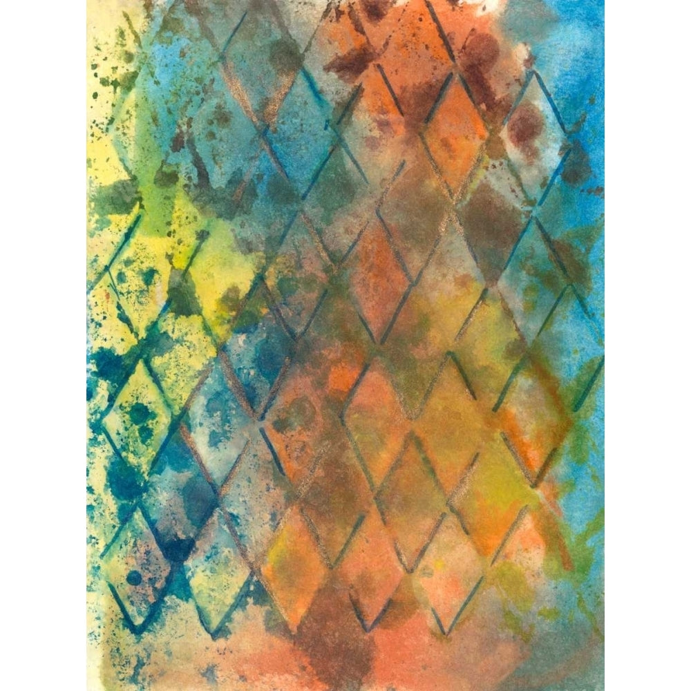 Spring Lattice I Poster Print - Joyce Combs-VARPDX121141D Image 1