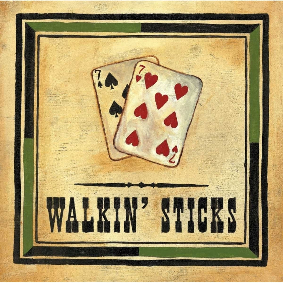 Walkin Sticks Poster Print by Jocelyne Anderson-Tapp-VARPDX12136 Image 1