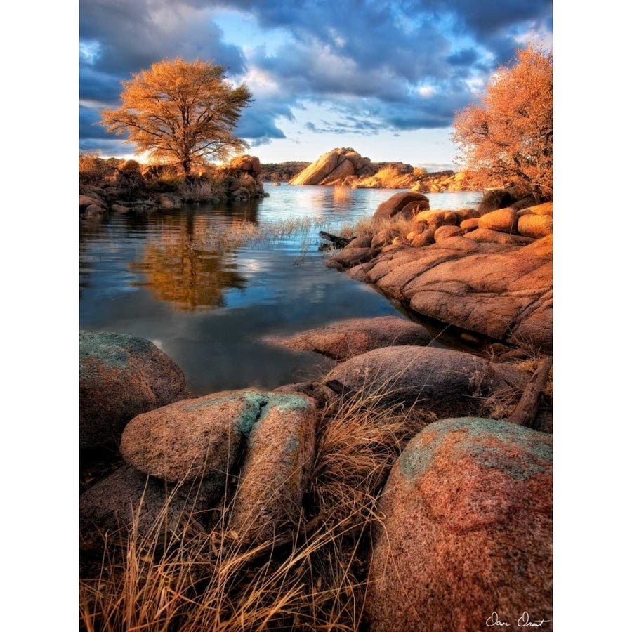 Rocky Lake II Poster Print - David Drost-VARPDX121493GG Image 1