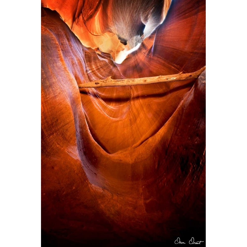 Sun Shining Through Canyon V Poster Print - David Drost-VARPDX121498D Image 1