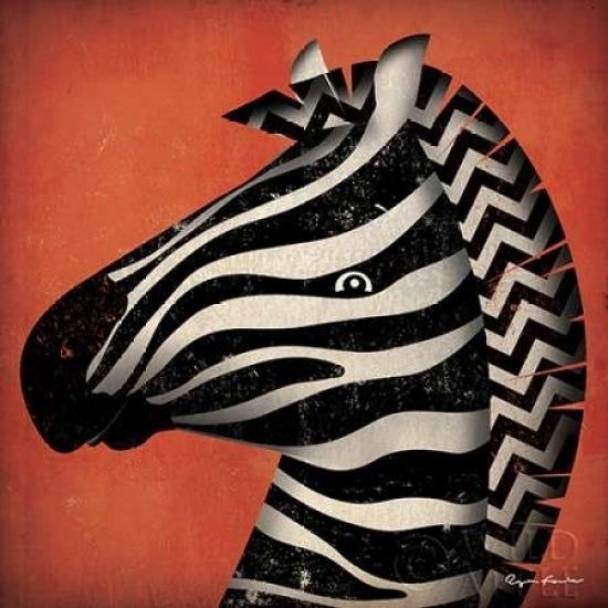 Zebra WOW Poster Print by Ryan Fowler-VARPDX12205 Image 1