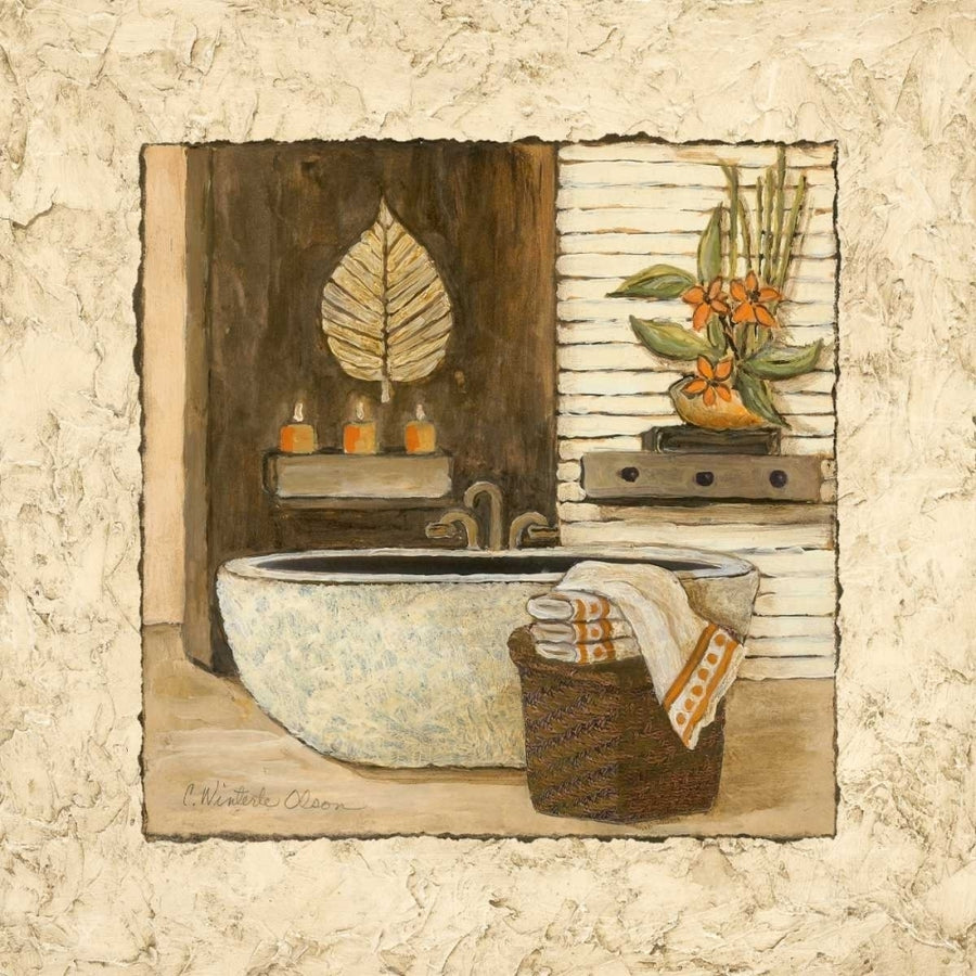 Feng Shui Bath I Poster Print by Charlene Olson-VARPDX12209 Image 1