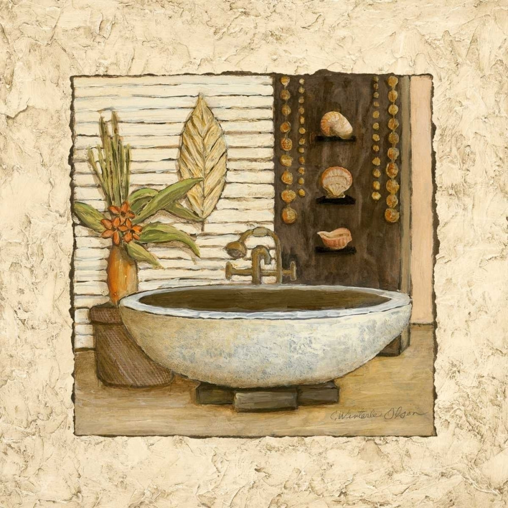 Feng Shui Bath II Poster Print by Charlene Olson-VARPDX12210 Image 1