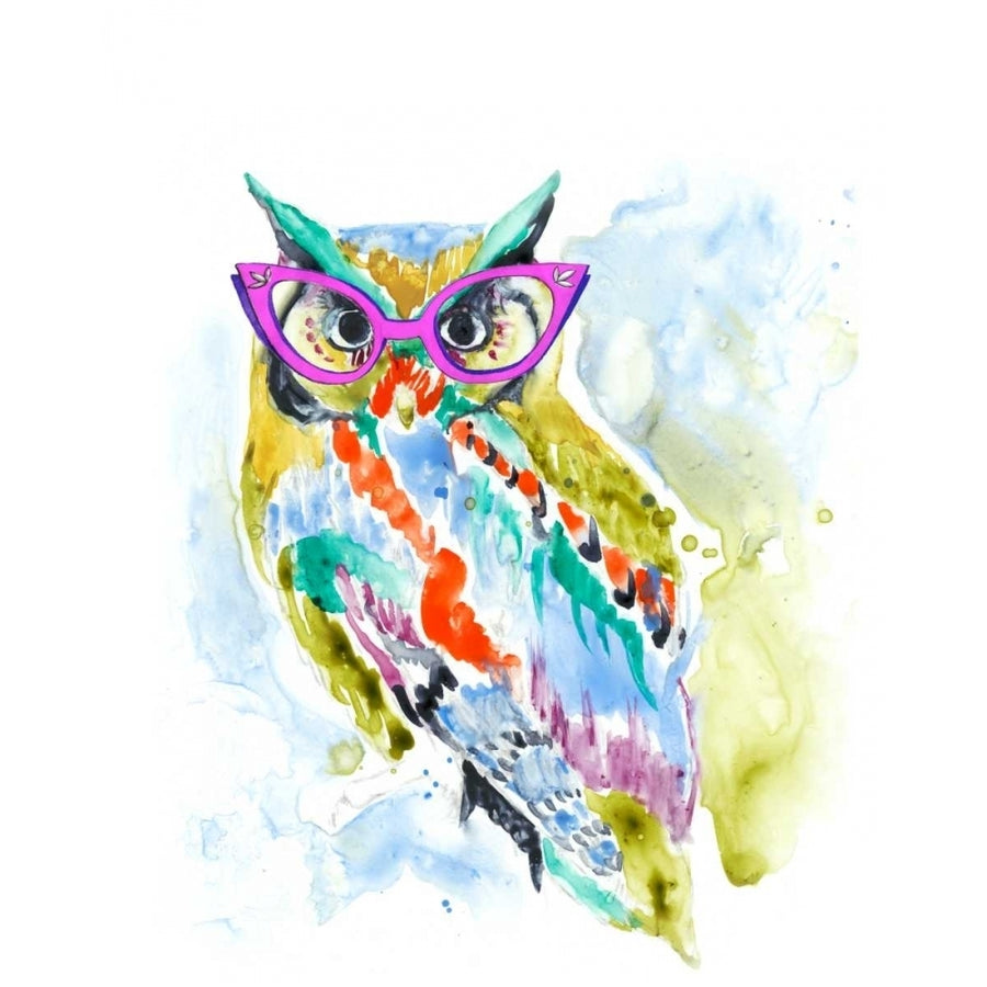 Smarty-Pants Owl Poster Print - Jennifer Goldberger-VARPDX122138GG Image 1