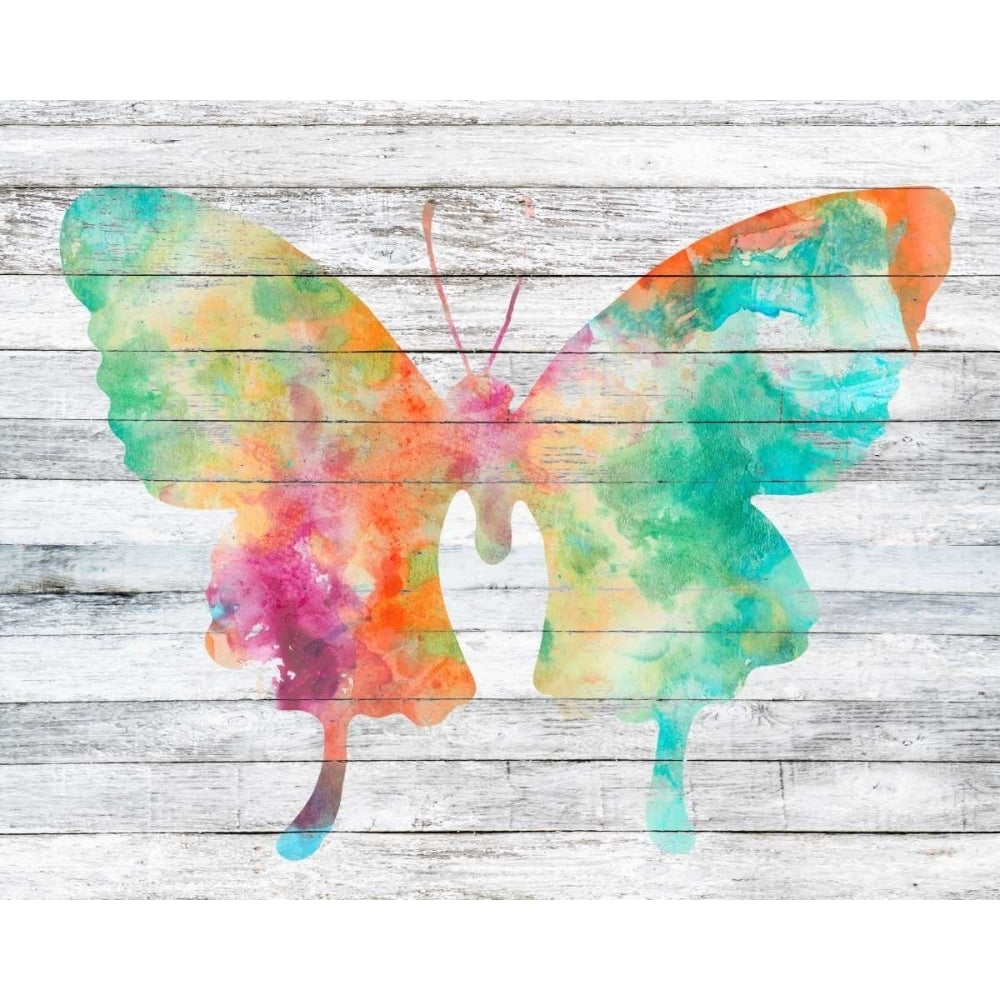 Wings on Wood II Poster Print - Jennifer Goldberger-VARPDX122267GG Image 1