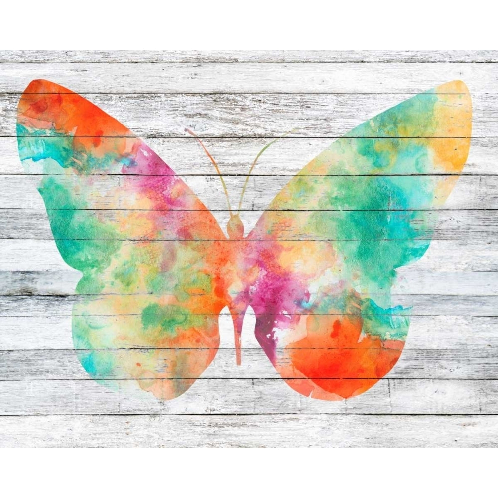 Wings on Wood I Poster Print - Jennifer Goldberger-VARPDX122266GG Image 1