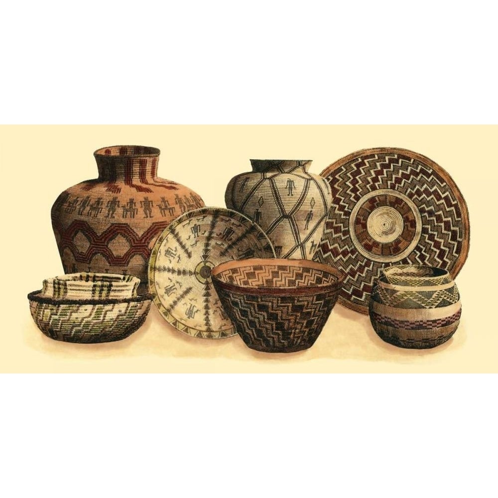 Hand Woven Baskets VI Poster Print - Studio Vision-VARPDX12226Z Image 1