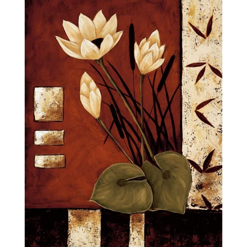 Lotus Silhouette I Poster Print by Krista Sewell-VARPDX12269 Image 1