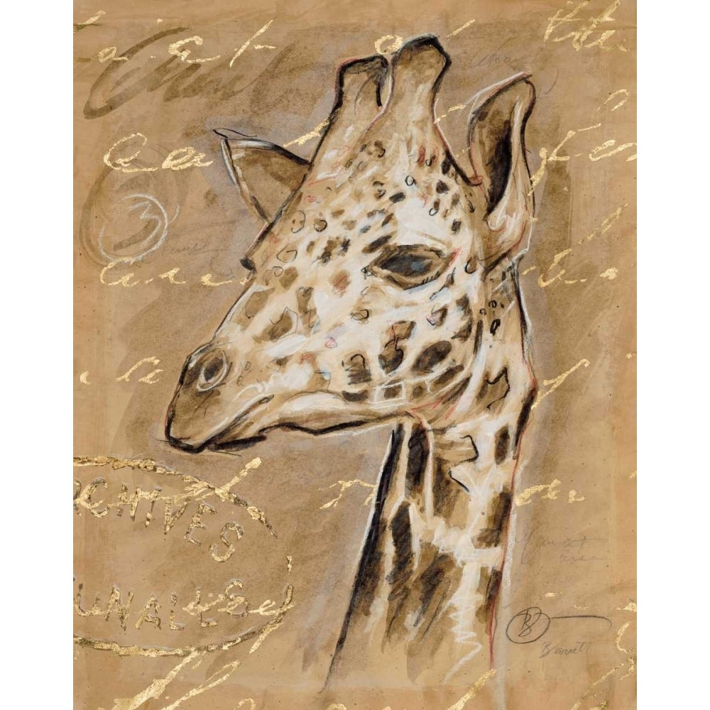 Safari Giraffe Poster Print by Chad Barrett-VARPDX122BAR1272 Image 1