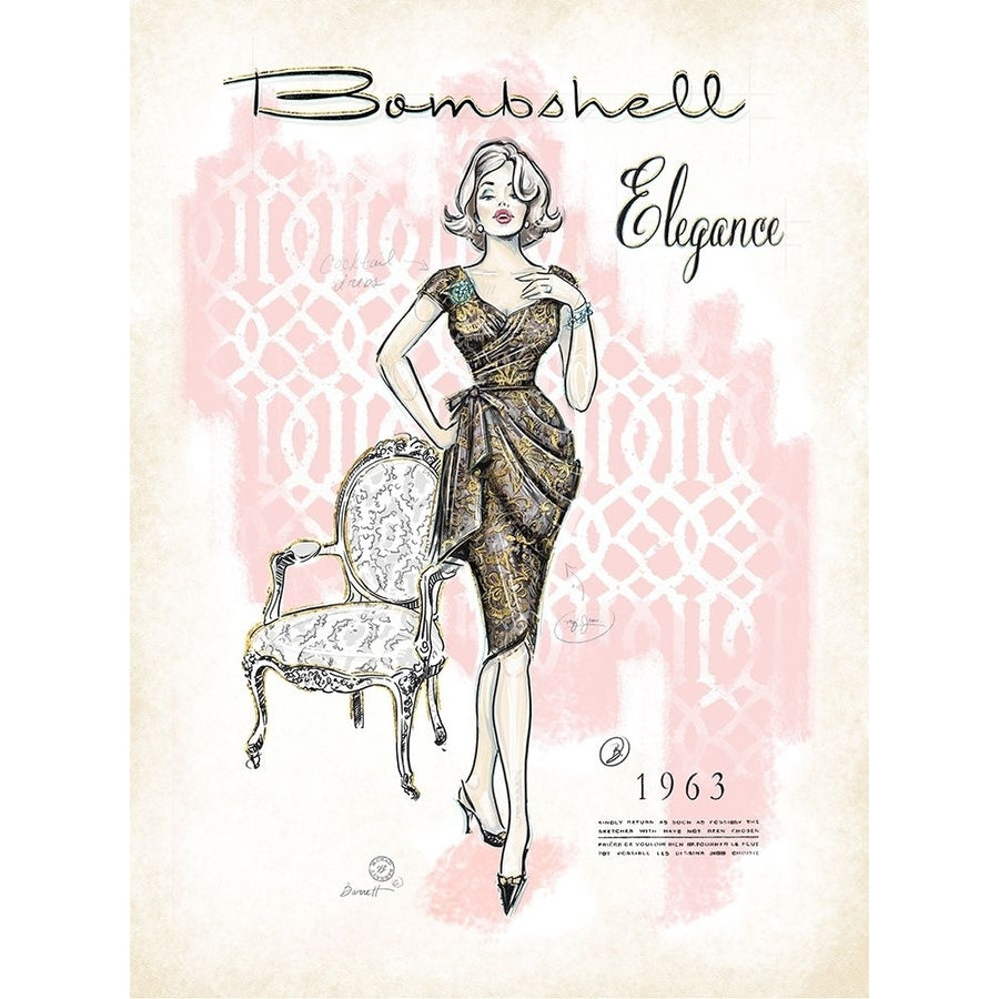 Bombshell Elegance Poster Print by Chad Barrett-VARPDX122BAR1618 Image 1