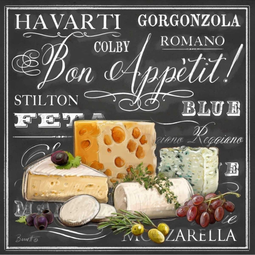 Gourmet Cheese Collection Poster Print by Chad Barrett-VARPDX122BAR1692 Image 1