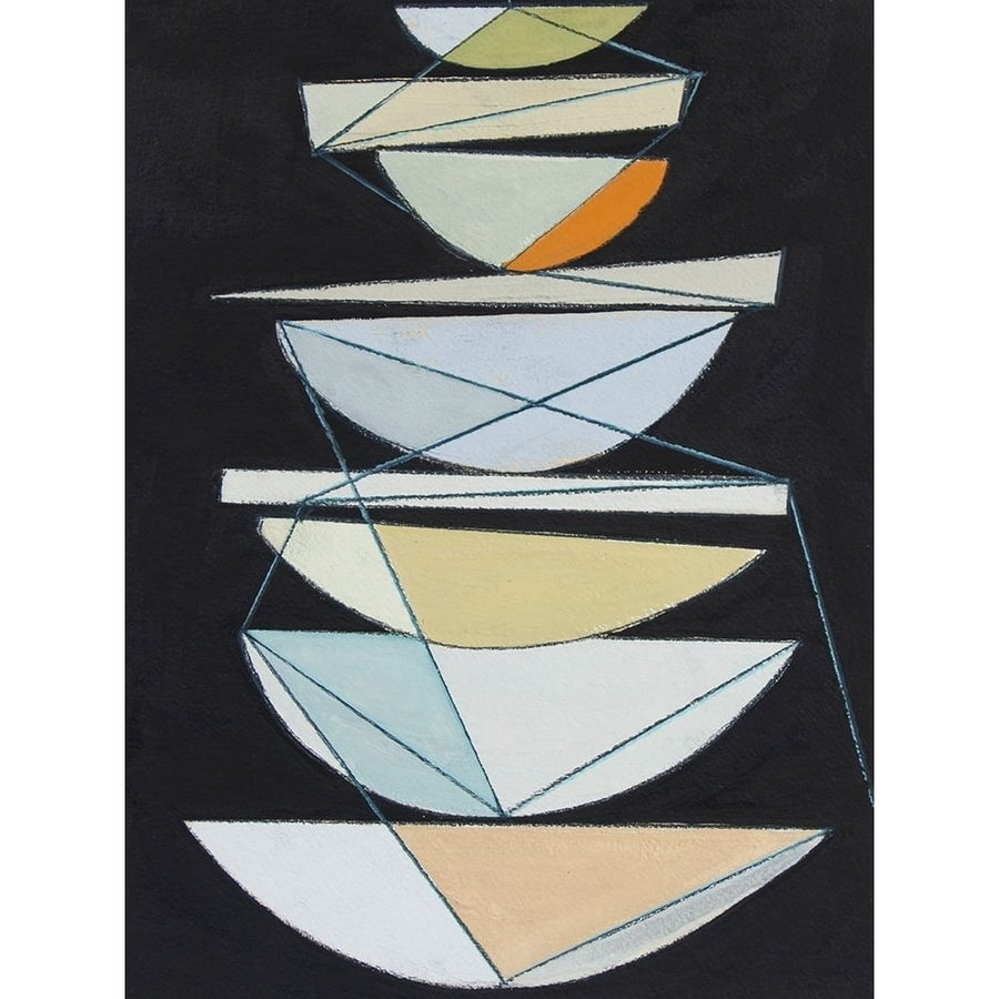 Abstract Sails IV Poster Print - Rob Delamater-VARPDX123337FN Image 1