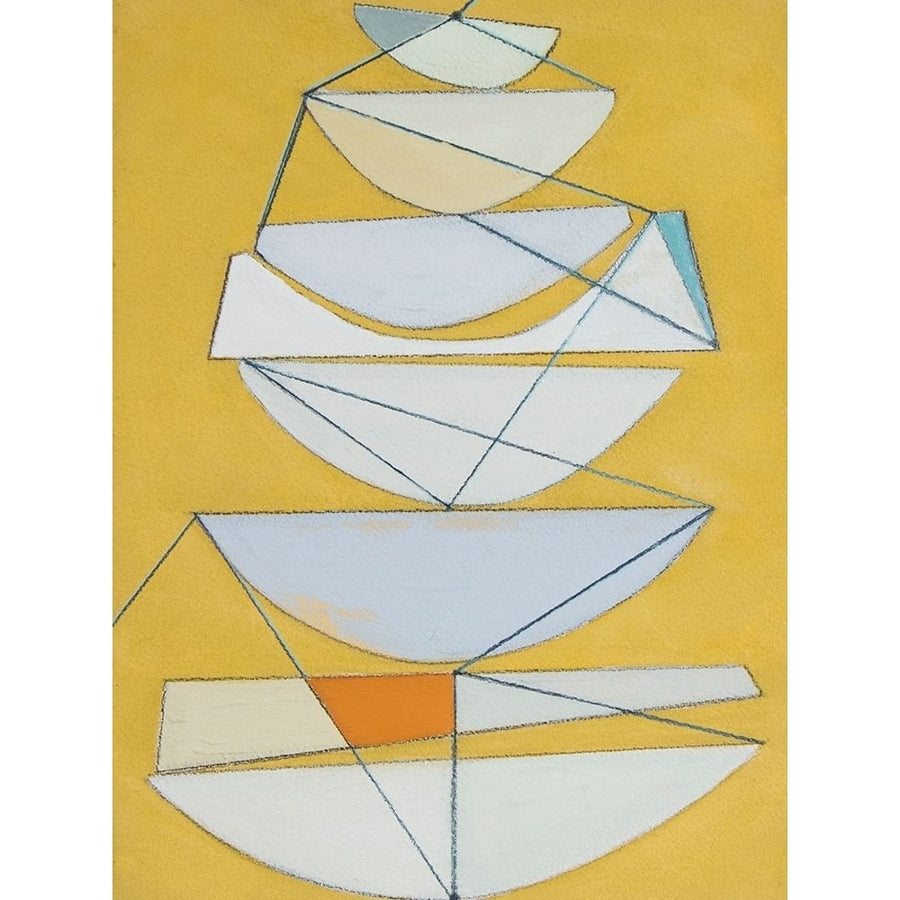 Abstract Sails III Poster Print - Rob Delamater-VARPDX123336FN Image 1