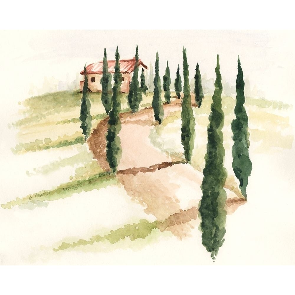 Tuscan Villa III Poster Print - Jennifer Paxton Parker-VARPDX123347GG Image 1