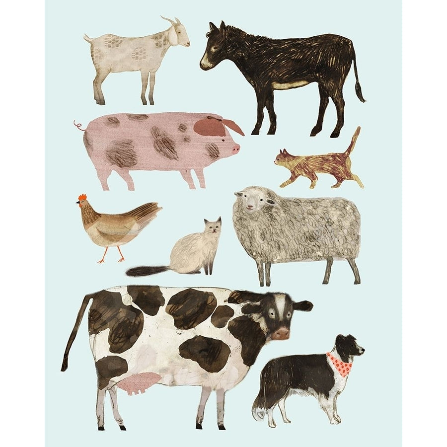 Barnyard Buds II Poster Print - Victoria Borges-VARPDX123462GG Image 1