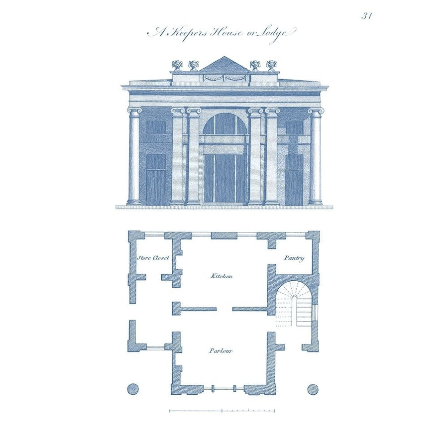 Garden Structures IV Poster Print - Studio Vision-VARPDX123543Z Image 1