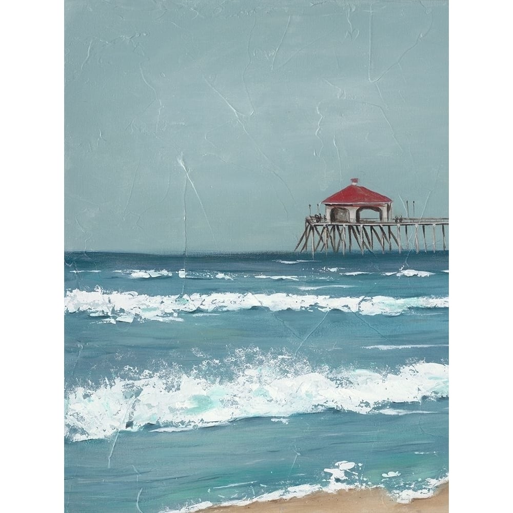 Fishing Pier Diptych I Poster Print - Jade Reynolds-VARPDX123803GG Image 1