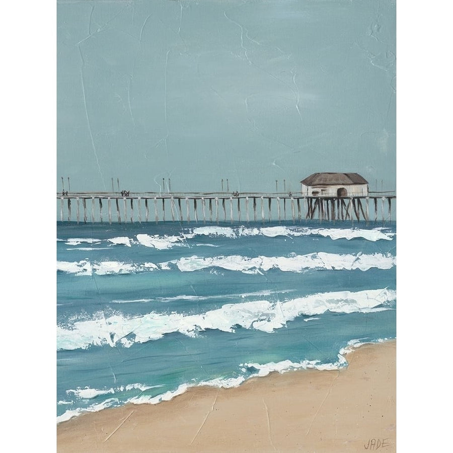 Fishing Pier Diptych II Poster Print - Jade Reynolds-VARPDX123804GG Image 1