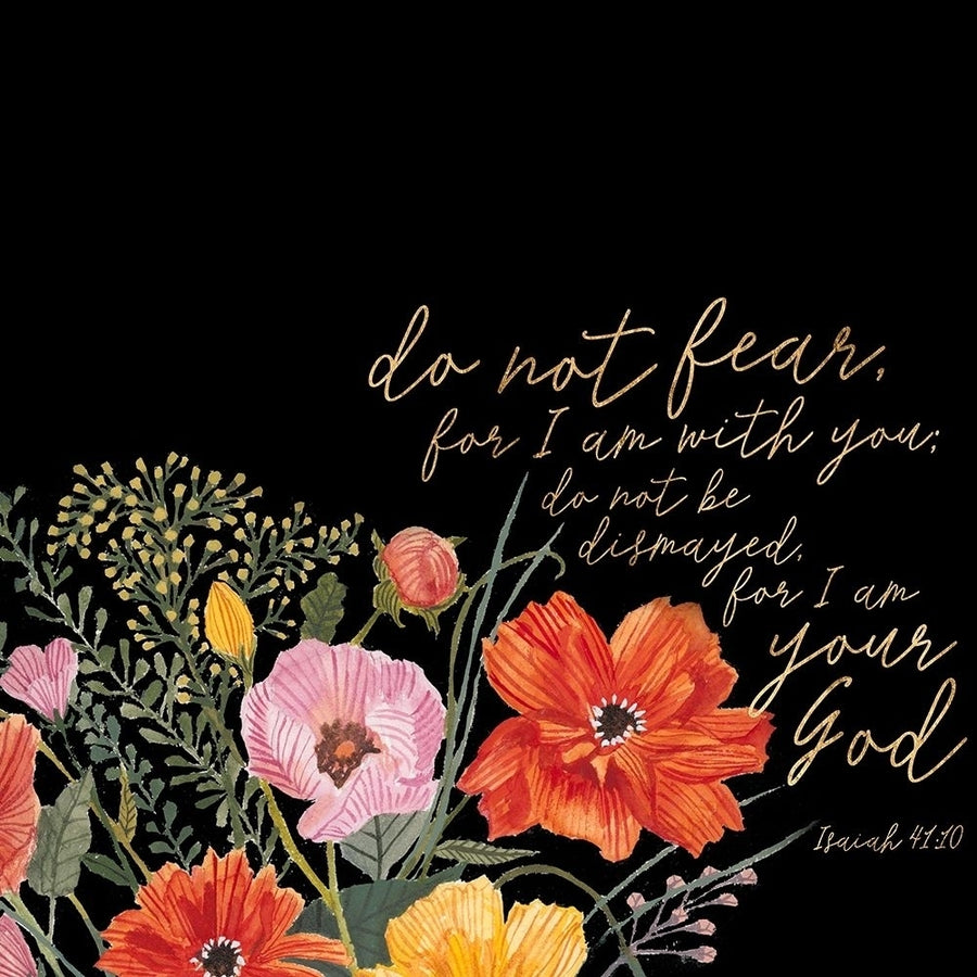 Floral Faith III Poster Print - W Studio-VARPDX124003D Image 1