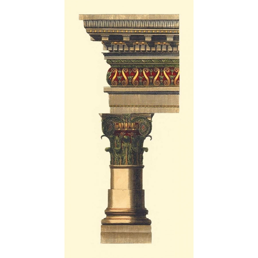 Column and Cornice I Poster Print - Studio Vision-VARPDX12401Z Image 1