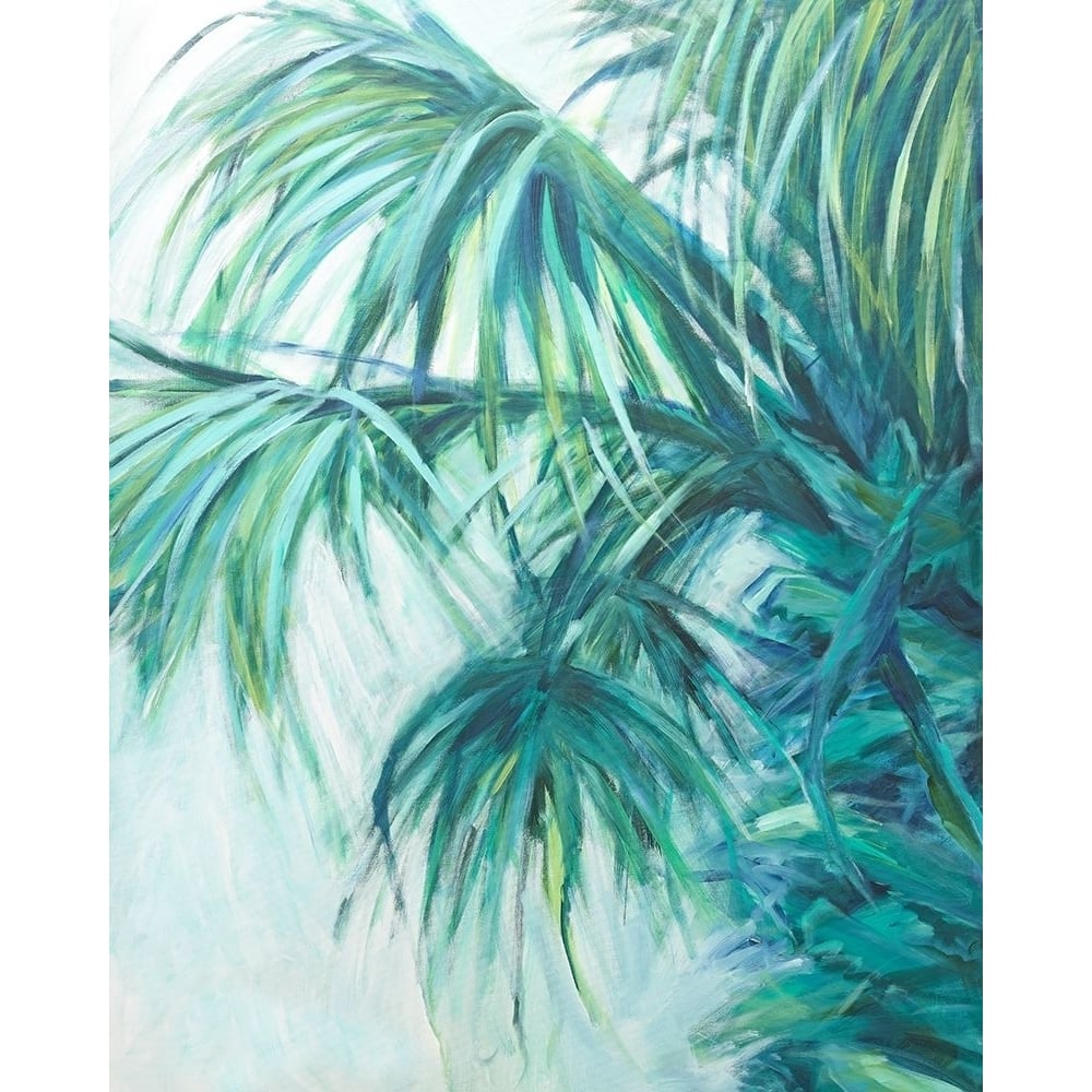 Blue Palmetto Poster Print - Suzanne Wilkins-VARPDX124035Z Image 1