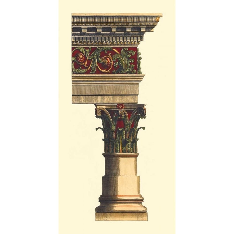 Column and Cornice II Poster Print - Studio Vision-VARPDX12402Z Image 1