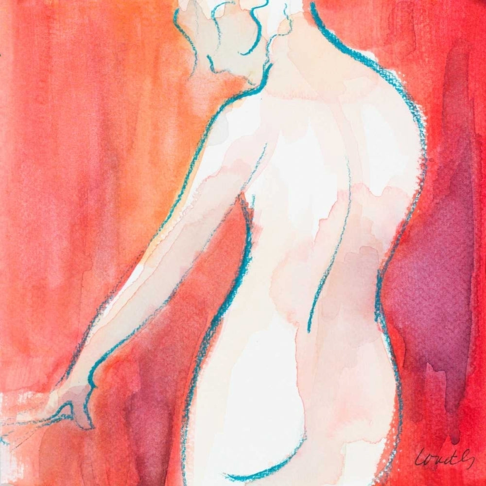 Female Watercolor Figure II Poster Print by Lanie Loreth-VARPDX12411 Image 1