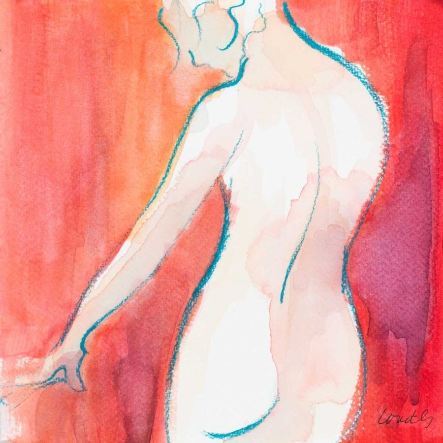 Female Watercolor Figure II Poster Print by Lanie Loreth-VARPDX12411 Image 1