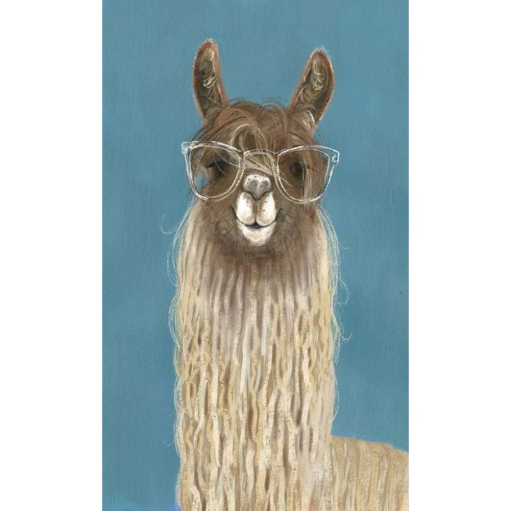 Llama Specs IV Poster Print - Victoria Borges-VARPDX124145GG Image 1