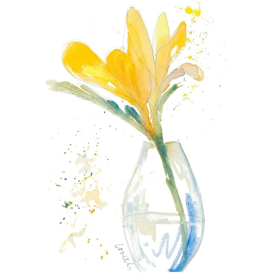 Flowers in Clear Vase I Poster Print by Lanie Loreth-VARPDX12428 Image 1