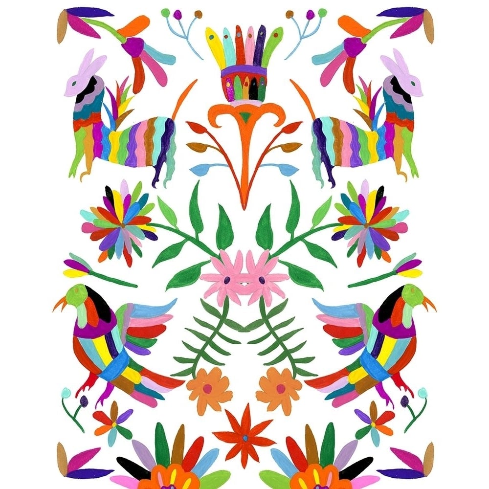 Modern Otomi II Poster Print - Melissa Wang-VARPDX124330GG Image 1