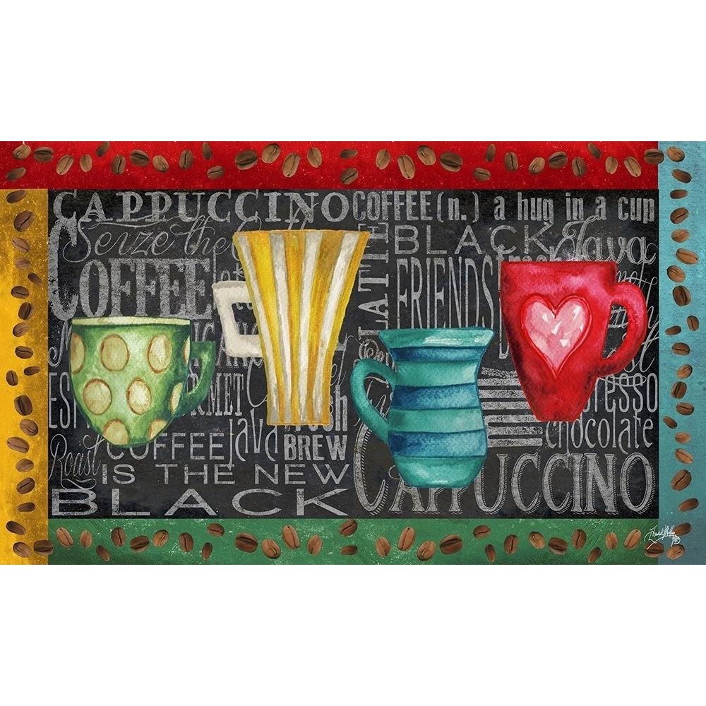 Coffee of the Day Poster Print by Elizabeth Medley-VARPDX12439J Image 1