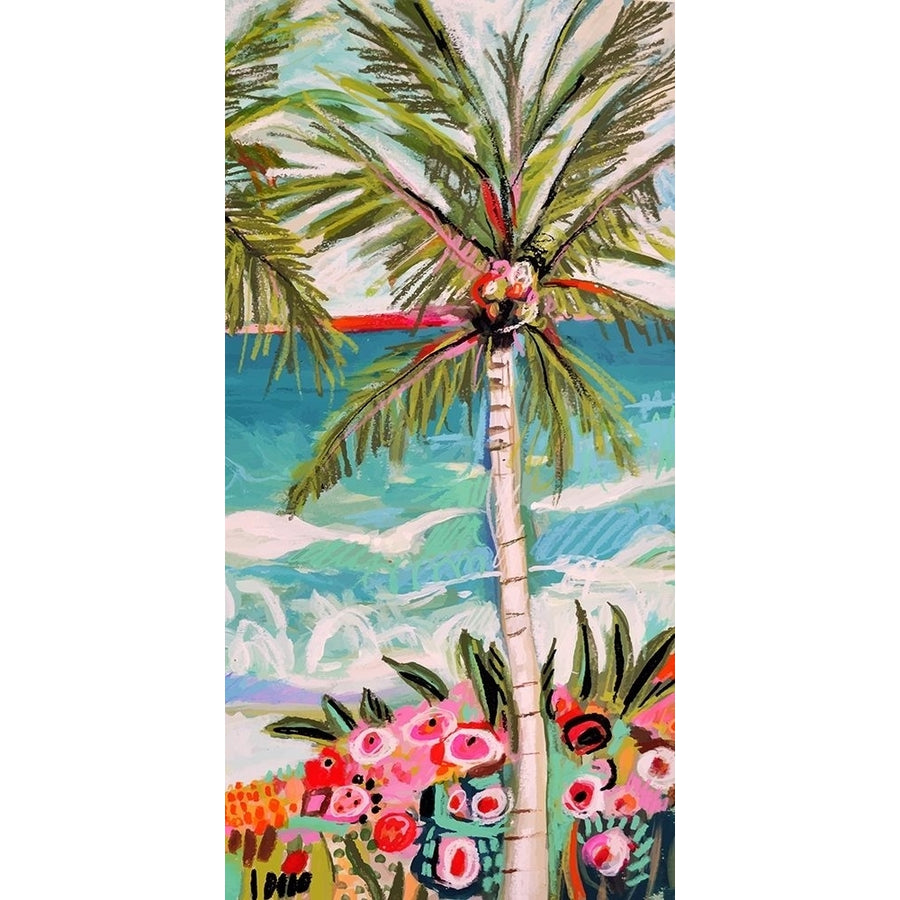 Palm Tree Wimsy II Poster Print - Karen Fields-VARPDX124459D Image 1