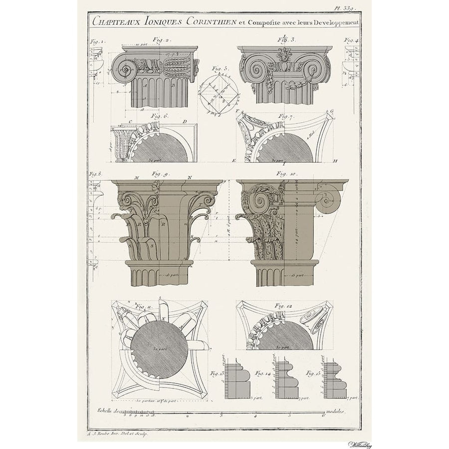 Survey of Architectural Design IV Poster Print - Studio Vision-VARPDX124485Z Image 1