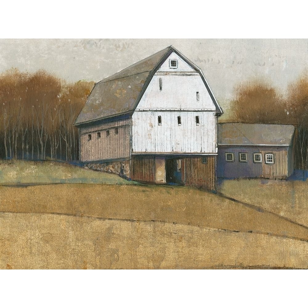 White Barn View II Poster Print - Tim OToole-VARPDX124553GG Image 1