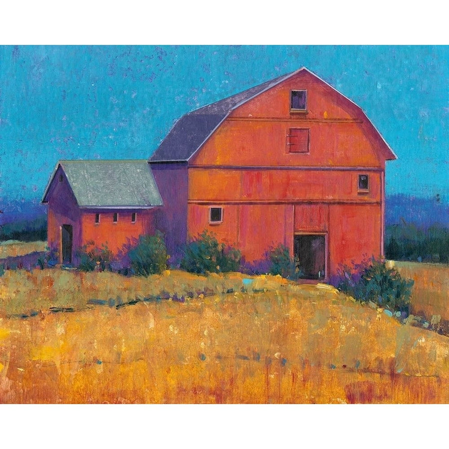 Colorful Barn View I Poster Print - Tim OToole-VARPDX124558GG Image 1