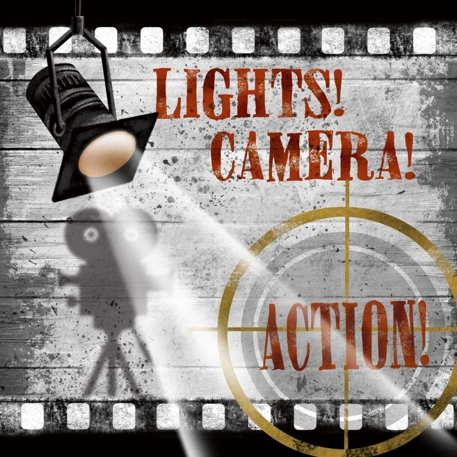 Lights-Camera Poster Print by Conrad Knutsen-VARPDX12459 Image 1