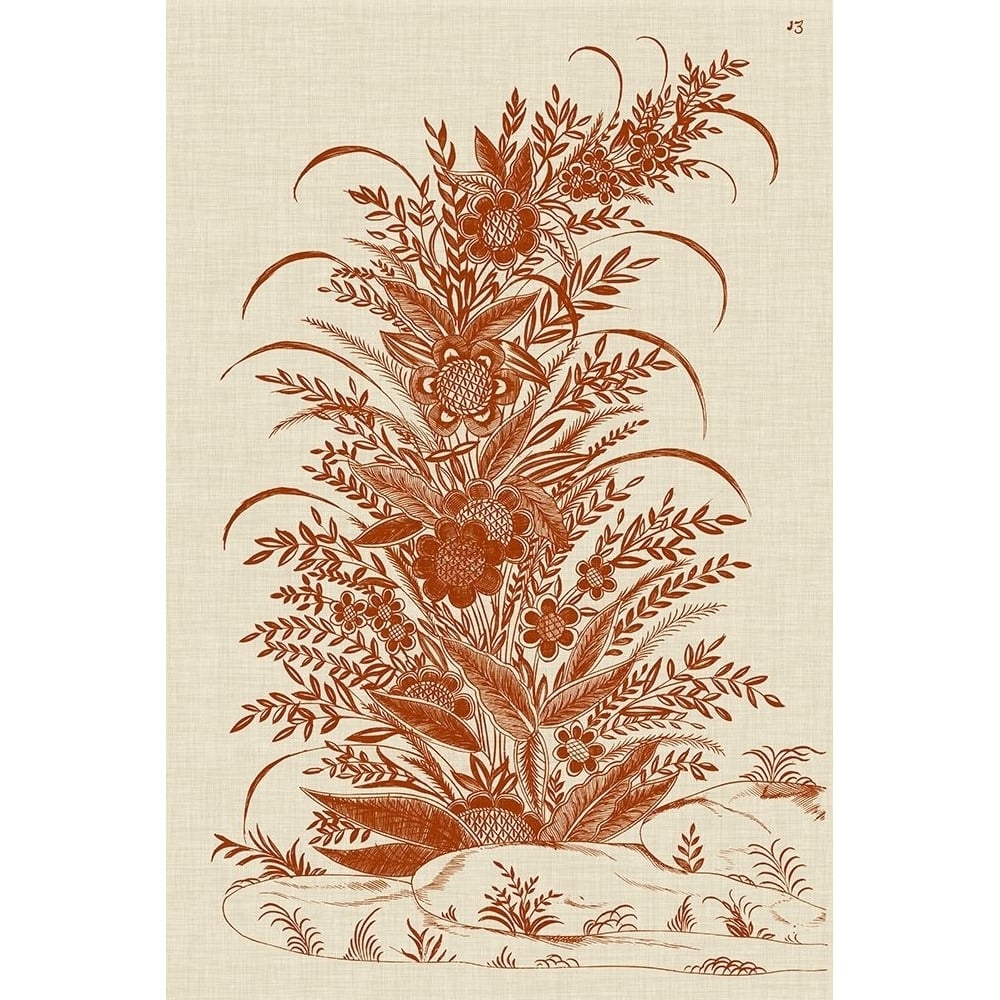 Ornamental Floral Poster Print - Studio Vision-VARPDX124672Z Image 1