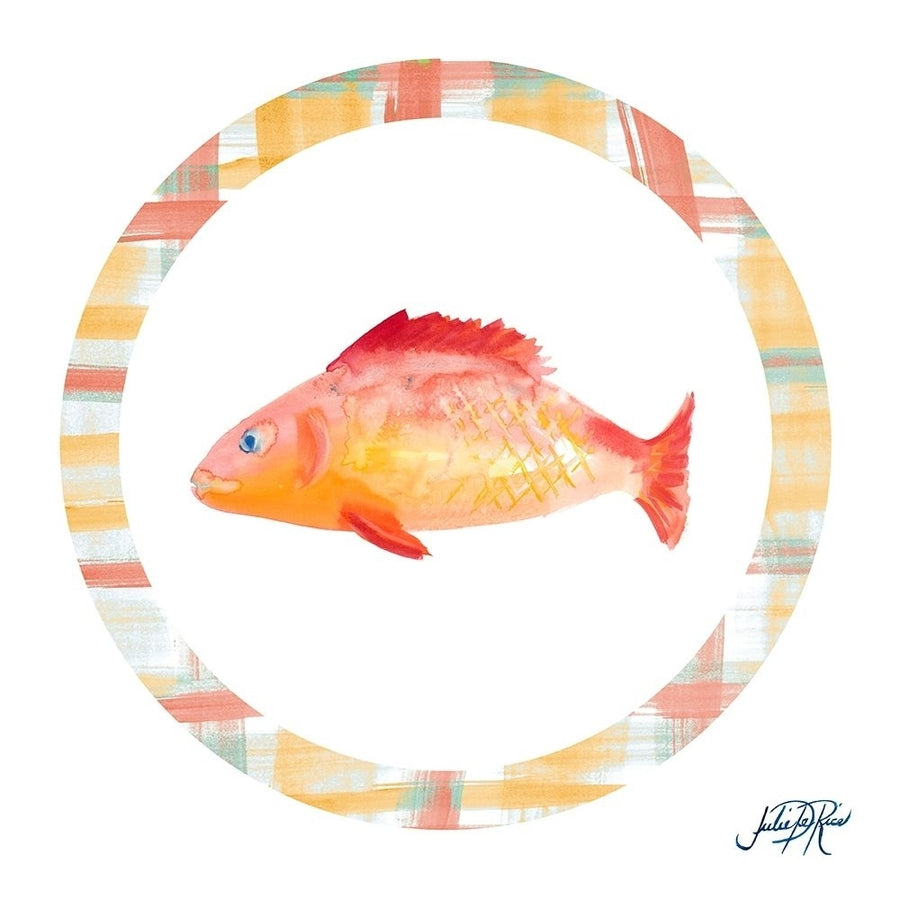 Fish Bowl II Poster Print by Julie DeRice-VARPDX12505H Image 1