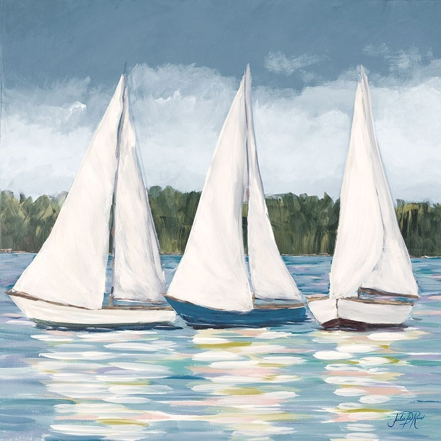 Soft Sail I Poster Print by Julie DeRice-VARPDX12505P Image 1