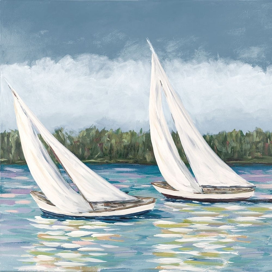 Soft Sails II Poster Print by Julie DeRice-VARPDX12506P Image 1