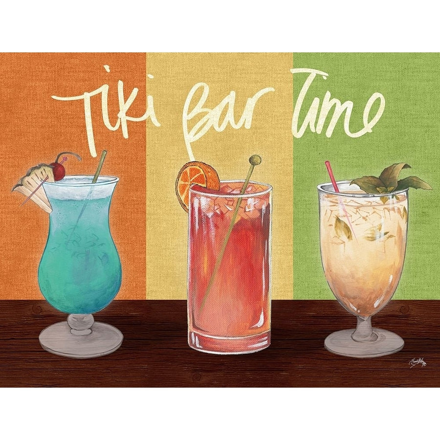 Tiki Bar Time Poster Print by Elizabeth Medley-VARPDX12553FG Image 1