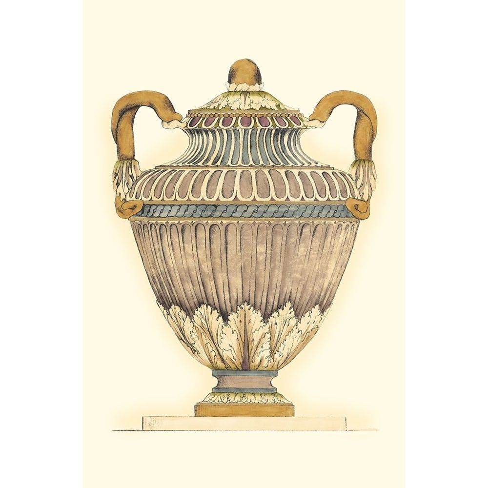 Dusty Urn Sketch I Poster Print - Jennifer Goldberger-VARPDX12567Z Image 1