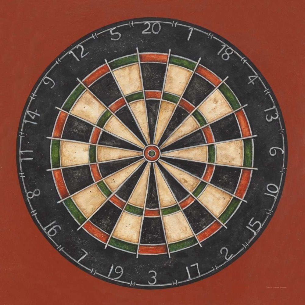 Dartboard by David Carter Brown-VARPDX1258 Image 1