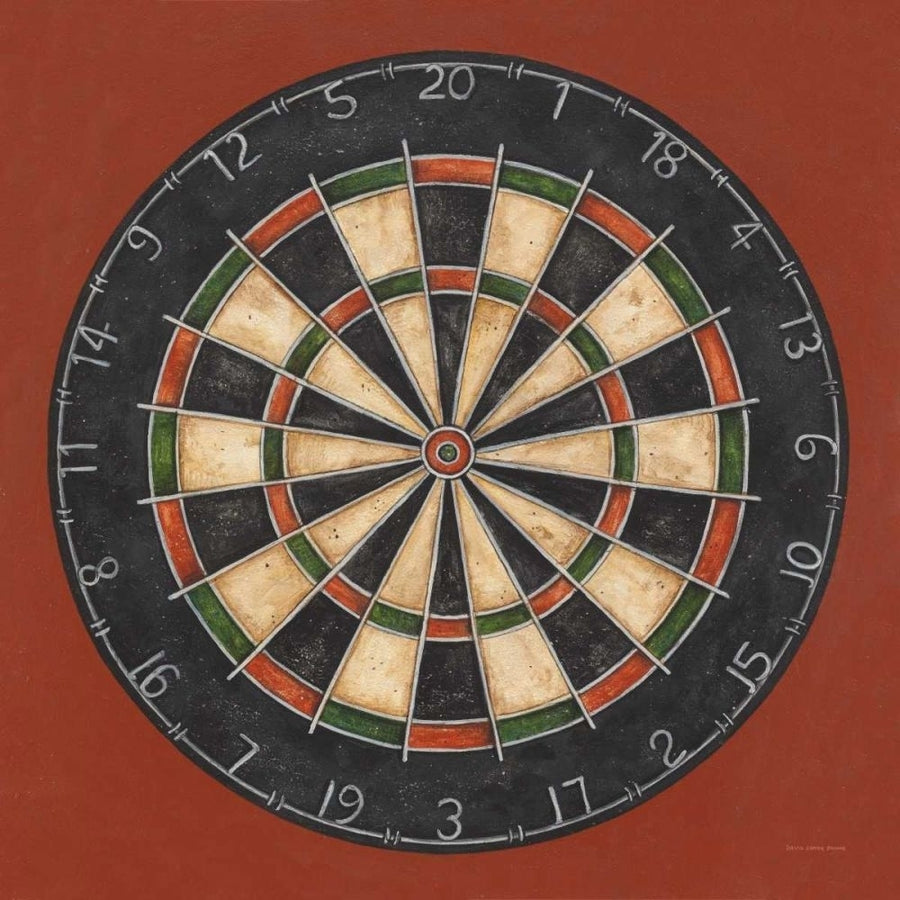 Dartboard by David Carter Brown-VARPDX1258 Image 1