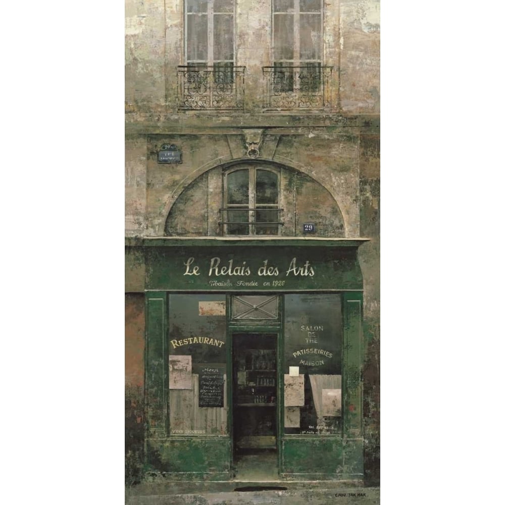 Le Relais des Arts Poster Print by Chiu Tak Hak-VARPDX125HAK0995 Image 1