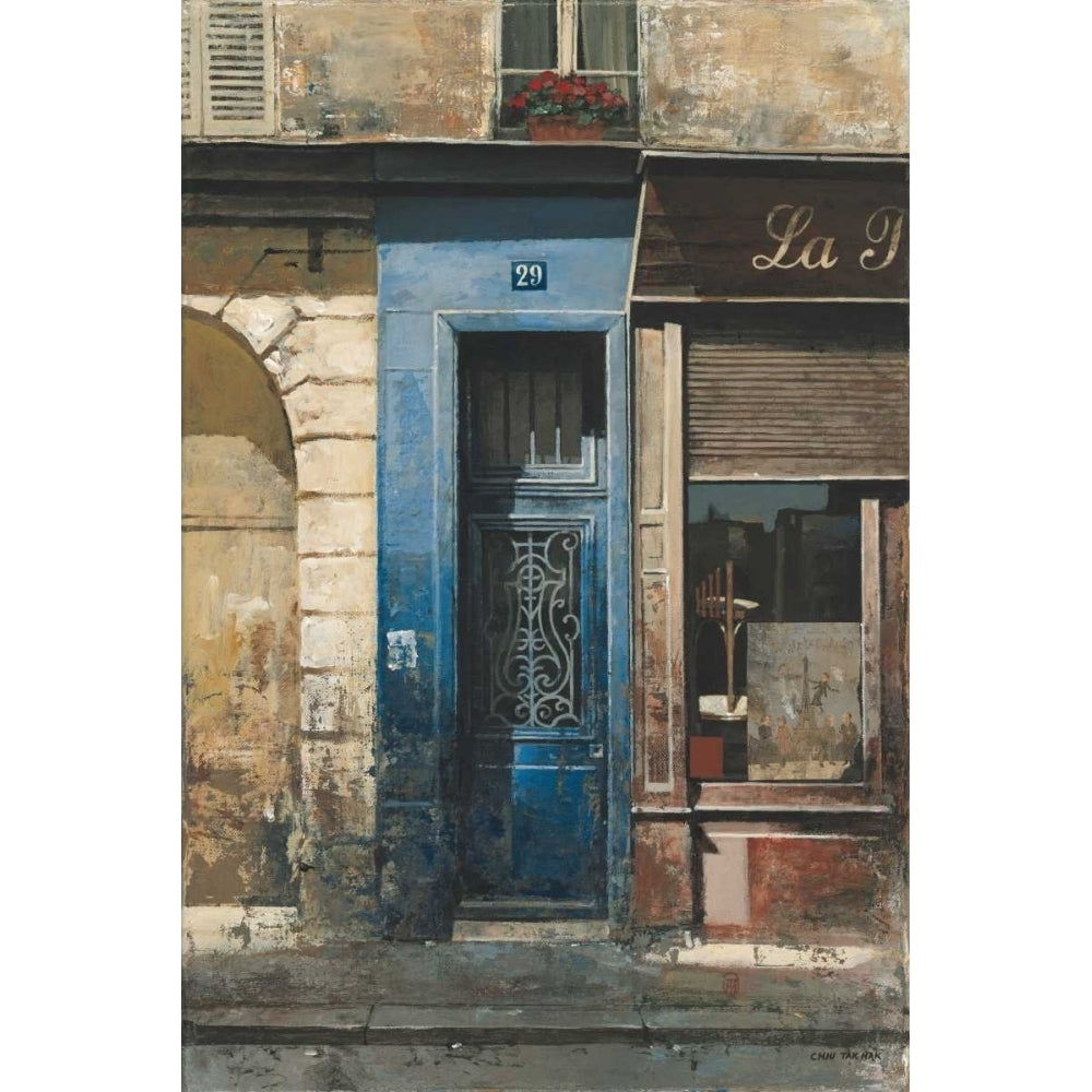 La Porte Bleu Poster Print by Chiu Tak Hak-VARPDX125HAK1000 Image 1