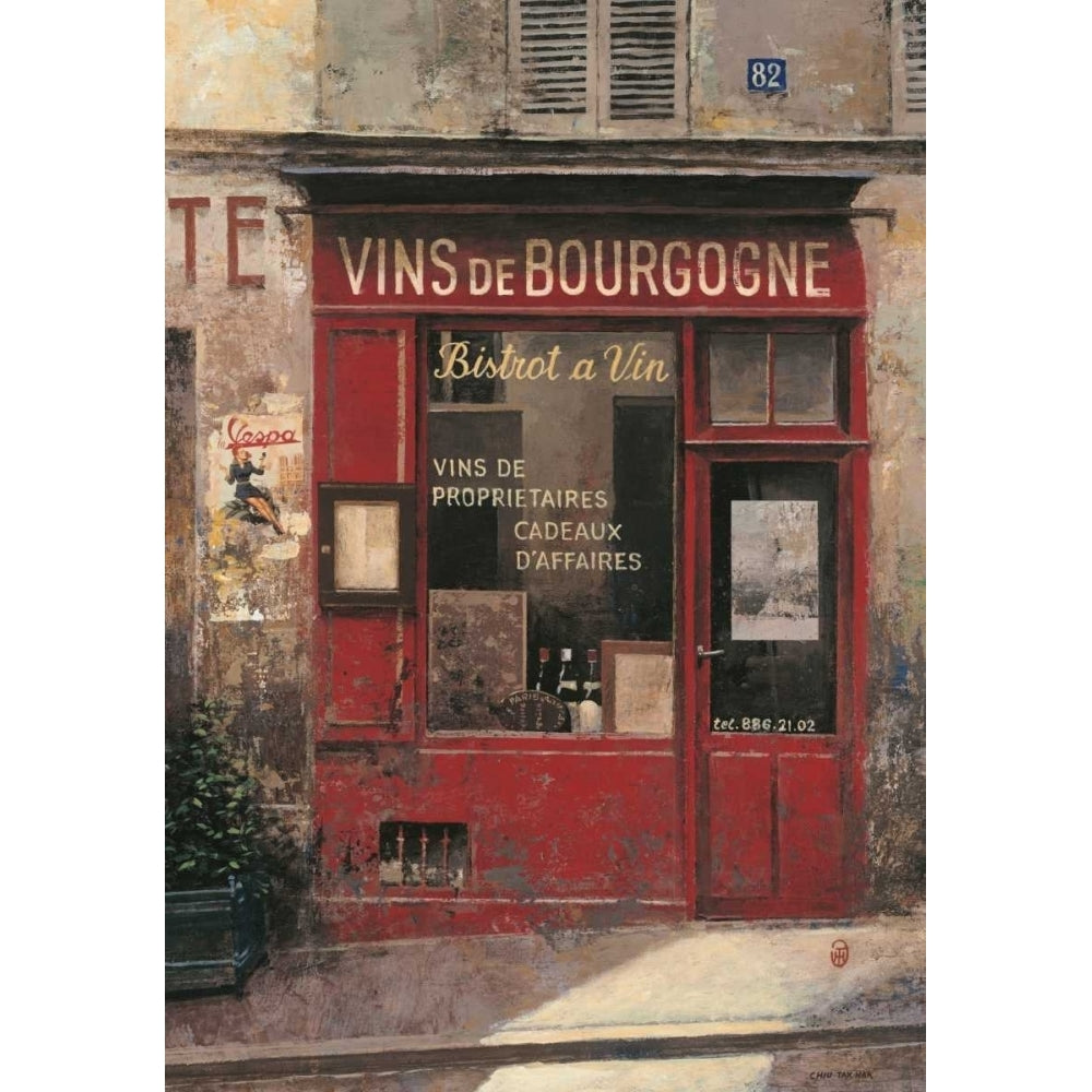 Vins De Bourgogne Poster Print by Chiu Tak Hak-VARPDX125HAK0990 Image 1